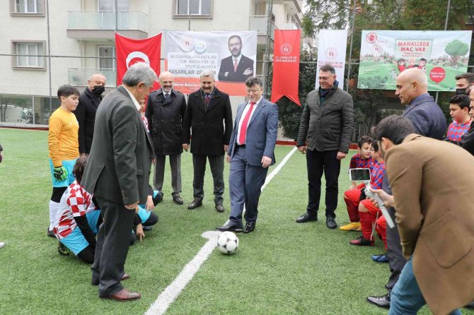23 Nisan Futbol Turnuvası ’Mahallede Maç Var’ Aydın’da Başladı