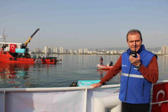 Türkiye’de Bir İlk: 3d Yazıcıyla Üretilen Yapay Resifler Mersin’de Denize Bırakıldı