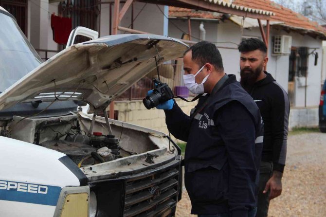 Antalya’da Film Gibi Akü Hırsızlığı