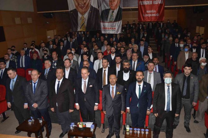 Erbakan, Kırkağaç’ta Kongreye Katıldı