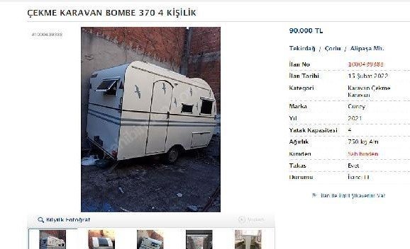 Çaldıkları Karavanı Satarken Suçüstü Yakalandılar