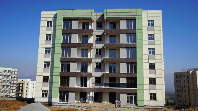 Kahramanmaraş’ta Kentsel Dönüşüm İle Yeni Konutlar Tamamlanıyor