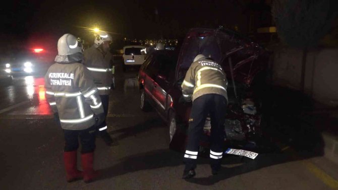 Alkollü Sürücü, Hafif Ticari Araca Çarptı: 1 Yaralı
