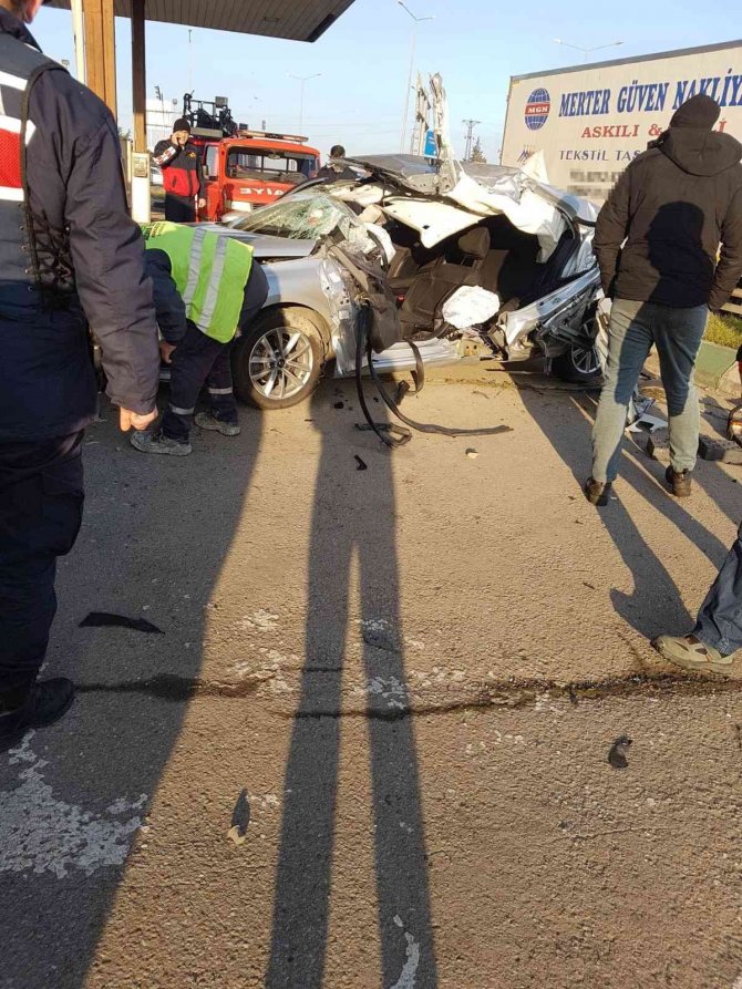 Büyükkarıştıran’da Kaza: 1 Yaralı