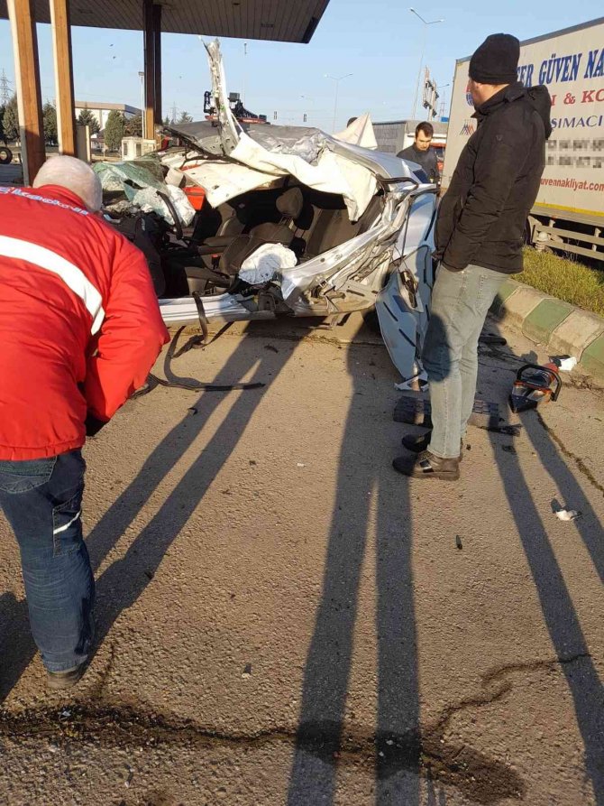 Büyükkarıştıran’da Kaza: 1 Yaralı