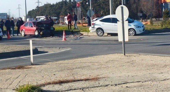 Büyükkarıştıran’da Kaza: 1 Yaralı