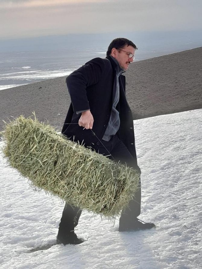Yaban Hayatına Köylü Ve Hayırseverlerden Destek