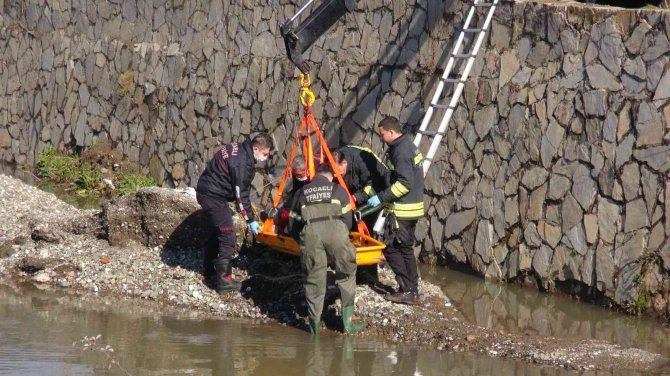 Kocaeli’de Dere İçerisinde Ceset Bulundu