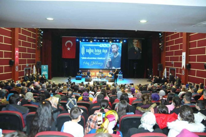 Akşehir’de Talha Bora Öge İle Şiir Ve Türkü Şöleni