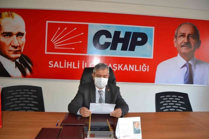 Salihli Chp’de Küfür Ve Hakaret Şoku