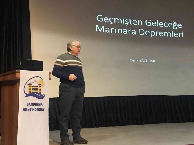 Jeoloji Mühendisi Prof. Dr. Cenk Yaltırak, "Depreme Karşı Önlem Ve Tedbir Almayacaksanız, Marmarayı Ve Evlerinizi Bırakıp Gidin"