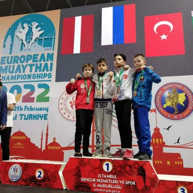 Avrupa Muaythai Şampiyonası’nda Emirdağlı Korkmaz, Kendi Kategorisinde Üçüncü Oldu