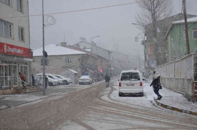 Şırnak’ta Kar Yağışı Etkili Oldu