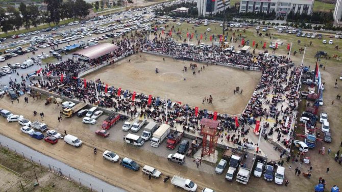 Nazilli’de 180 Pehlivan Devenin Güreşini 20 Bin Vatandaş İzledi
