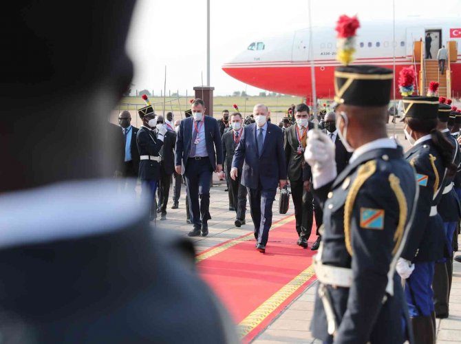 Cumhurbaşkanı Erdoğan, Kongo Demokratik Cumhuriyeti’nde