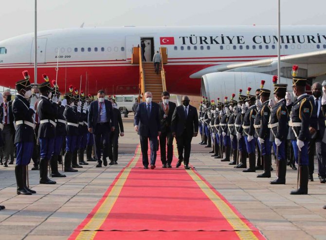 Cumhurbaşkanı Erdoğan, Kongo Demokratik Cumhuriyeti’nde