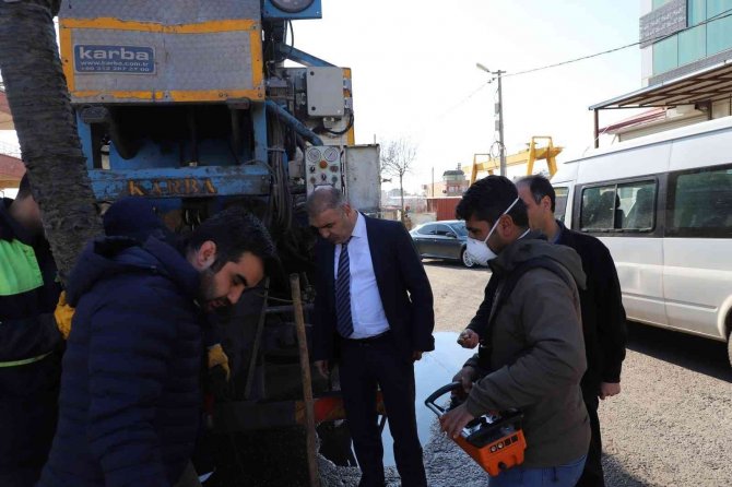 Di̇ski̇ Ekiplerince 200 Bin Metre Kanalizasyon Hattı Temizliği