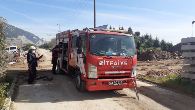 Kocaeli’de Toprak Altında Kalan İşçi Ağır Yaralandı