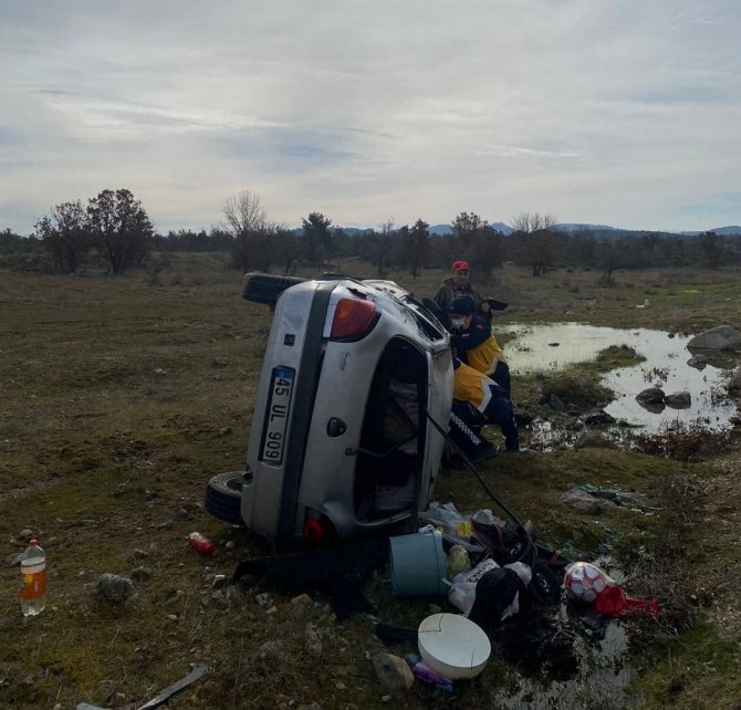 Manisa’da Trafik Kazası: 5 Yaralı