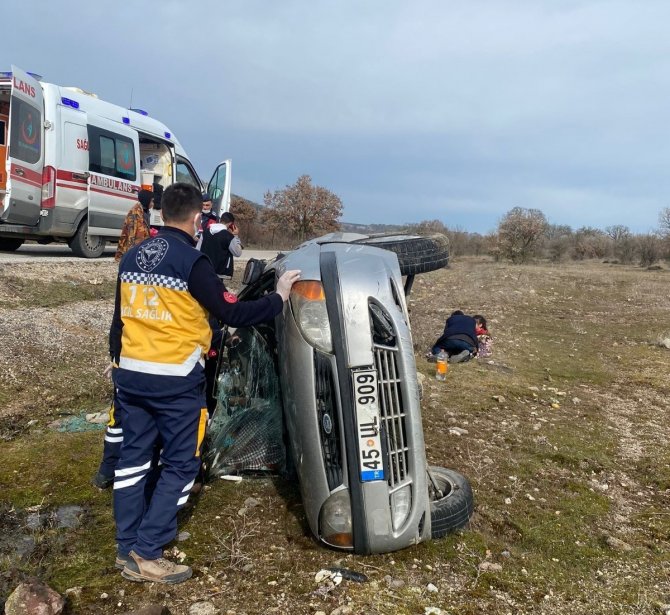 Manisa’da Trafik Kazası: 5 Yaralı