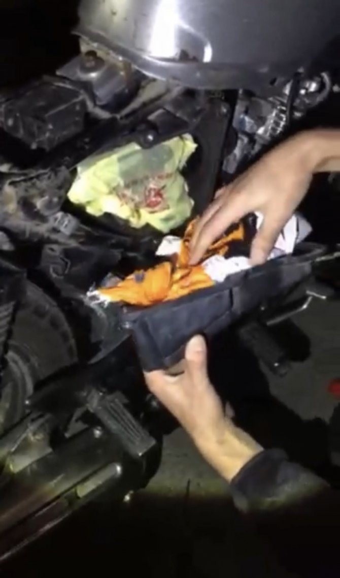 İ̇stanbul’da Polisi Şoke Eden Zula: Motosikletin Hava Filtresinden Silah Çıktı