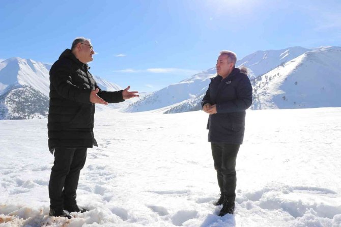 Elmalı Boğazı Kayak Merkezi Olacak
