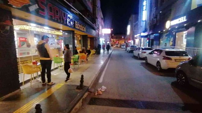 Kaldırımda Sürüklenen Motosiklet Faciaya Neden Oluyordu