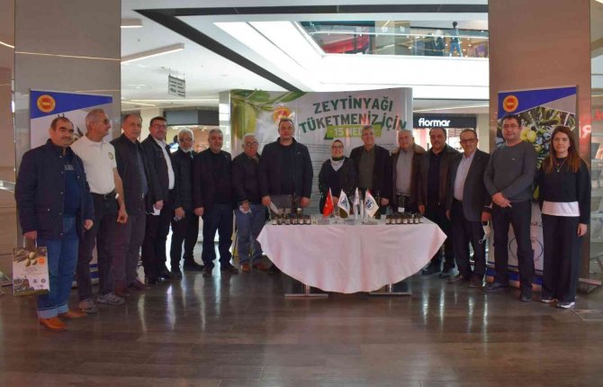 Aydın Memecik Zeytinyağı Hatay’da Tanıtıldı