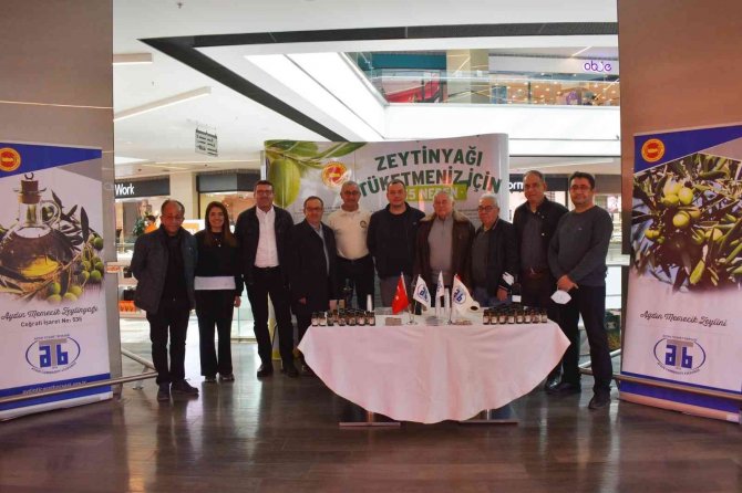 Aydın Memecik Zeytinyağı Hatay’da Tanıtıldı