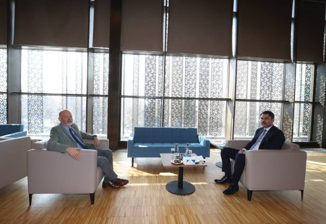 Bakan Kurum, İ̇ngiltere’nin Ankara Büyükelçisi Chilcott İle Görüştü