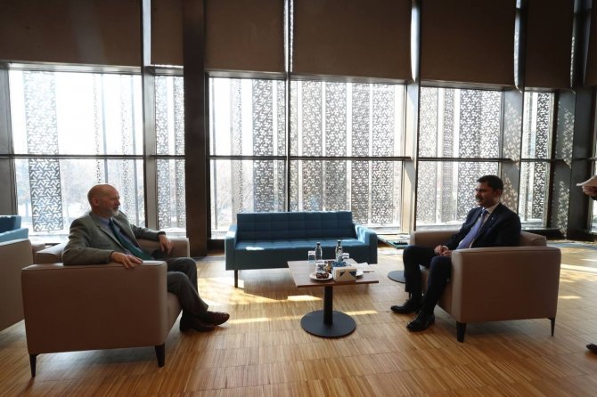Bakan Kurum, İ̇ngiltere’nin Ankara Büyükelçisi Chilcott İle Görüştü