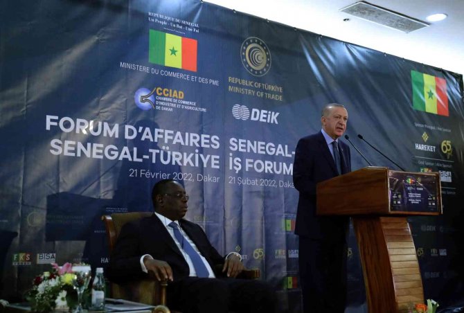 Cumhurbaşkanı Erdoğan: “Senegal, Batı Afrika Ülkelerine Açılan Bir İhracat Kapısıdır”