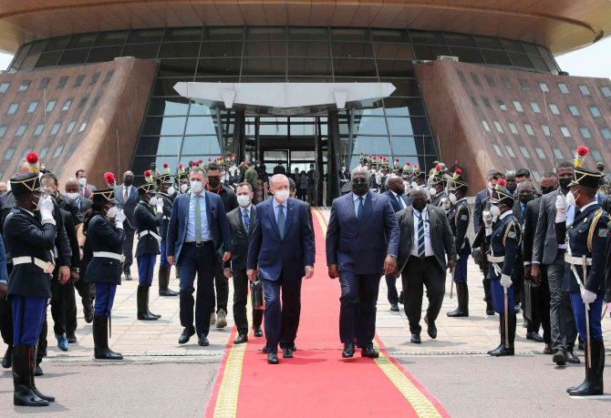 Cumhurbaşkanı Erdoğan, Kongo Demokratik Cumhuriyeti’nden Ayrıldı