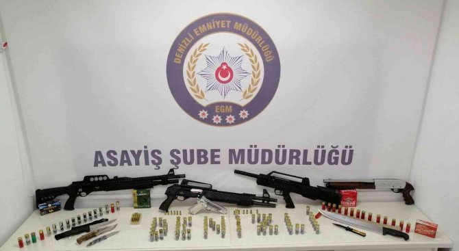 Denizli’de Aranan 144 Şüpheli Tutuklandı