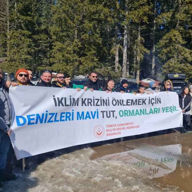 Sevgi Evleri Çocukları, Yaylada ’İ̇klim Değişikliği’ne Dikkat Çekti