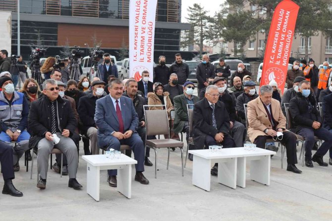 Kayseri’de Çiftçilere Bin 85 Ton Sertifikalı Buğday Tohumu Dağıtıldı
