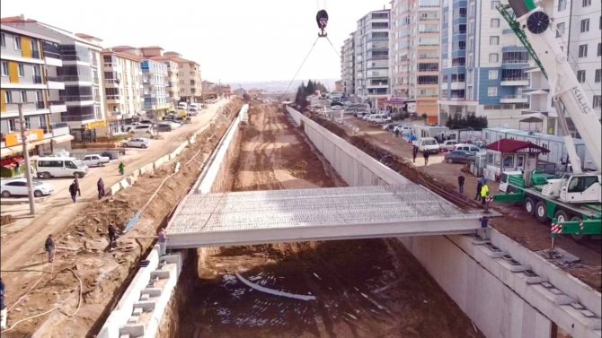 Kırıkkale’de "Etiler Köprülü Kavşak" Projesinin Yüzde 70’i Tamamlandı