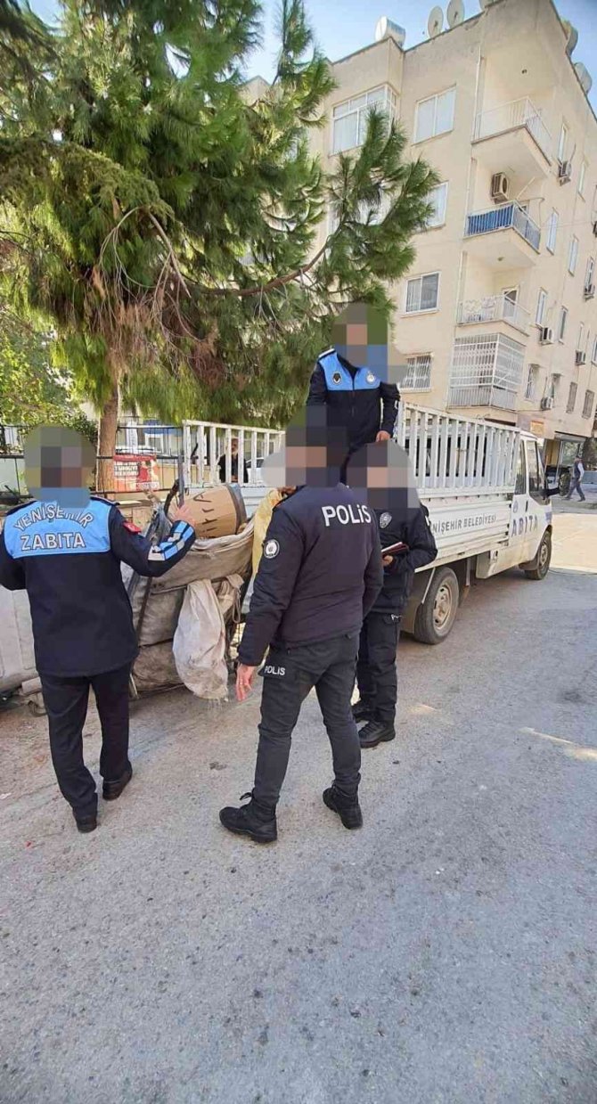 Mersin’de Son 3 Ayda 238 Adet Karton Toplama Çekçek’i Toplandı