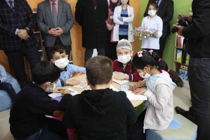 Çocuk Dostu Kütüphane Açıldı