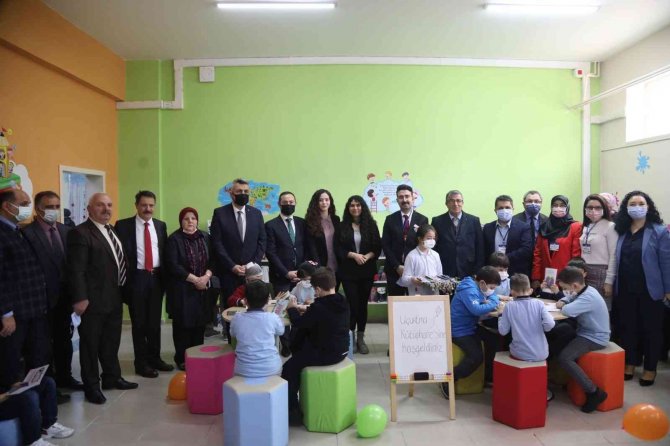 Çocuk Dostu Kütüphane Açıldı