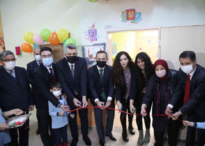 Çocuk Dostu Kütüphane Açıldı
