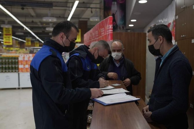 Sincan Zabıtasından Marketlere Kdv Denetimi