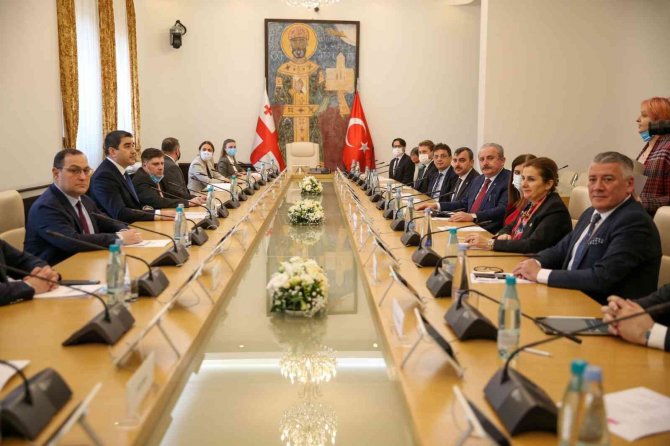 Tbmm Başkanı Şentop: “Gürcistan’ın Egemenliğine Ve Toprak Bütünlüğüne Verdiğimiz Güçlü Desteği Sürdürüyoruz”