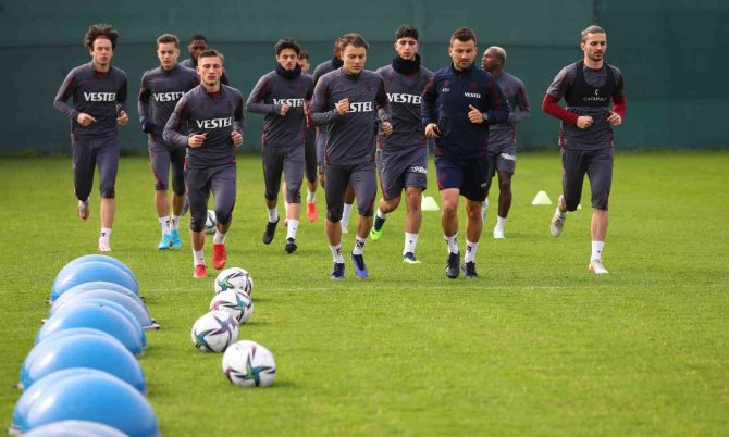 Trabzonspor’da Neşeli Antrenman