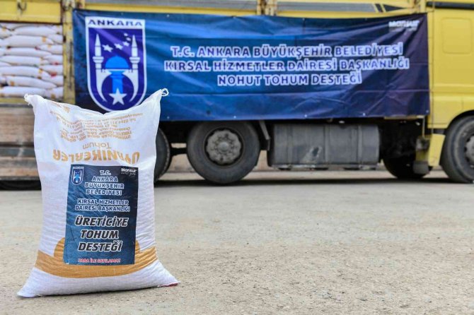 Abb’den Çiftçiye Nohut Tohumu Desteği