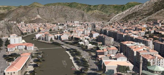 Bu Proje Dünyada Tek Örnek: Amasya’nın 3 Boyutlu Tapu-kadastro Bilgileri Çıkarıldı