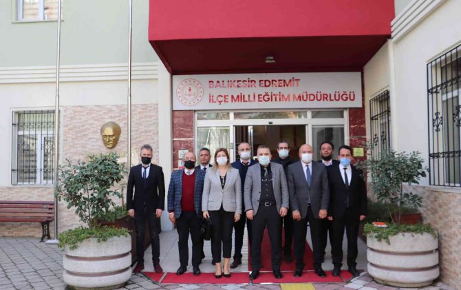 Edremit Kaymakamı Ahmet Odabaş Başkanlığında Bi̇gep Toplantıları Yapıldı