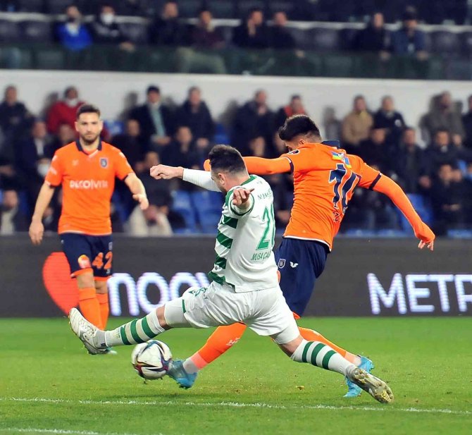 Spor Toto Süper Lig: Başakşehir: 0 - Konyaspor: 1 (İ̇lk Yarı)