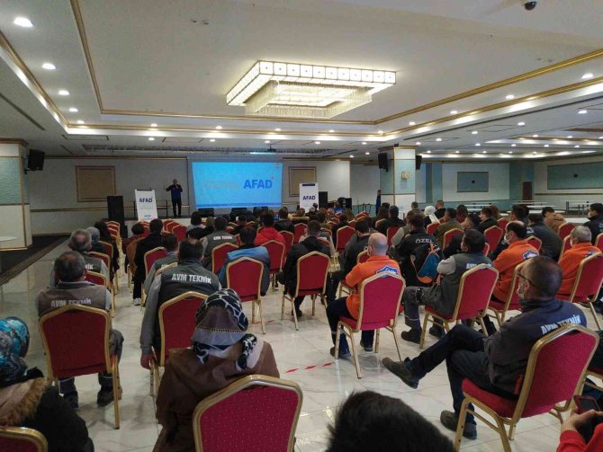 Afad, Bolu Dağı A.ş. Personeline Eğitim Verdi