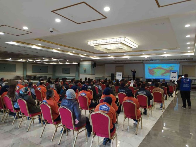 Afad, Bolu Dağı A.ş. Personeline Eğitim Verdi